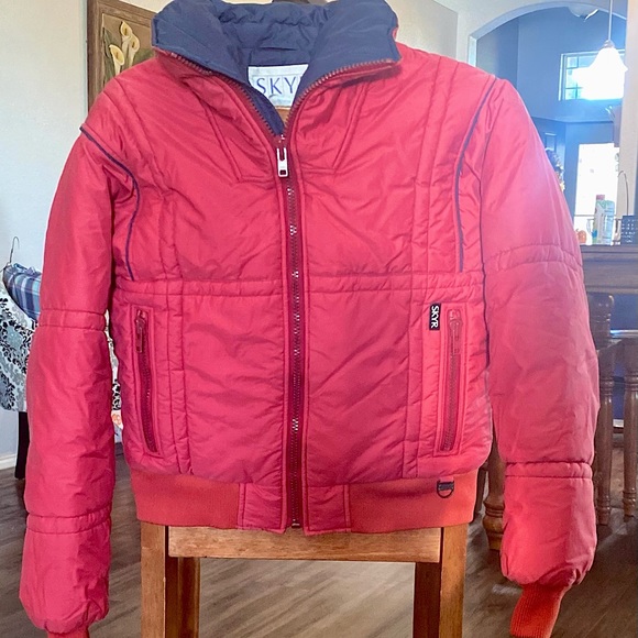 SKYR Other - Red Vintage Ski Jacket